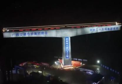液壓千斤頂參與南玉鐵路大橋轉體工作